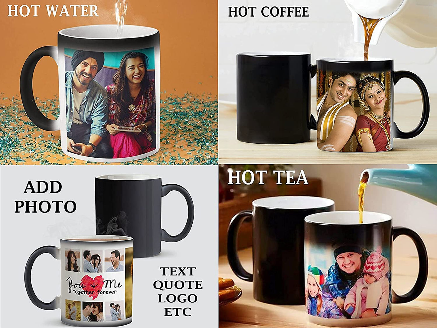Personalised Custom Photo Magic Mug
